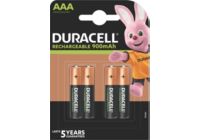 Pile rechargeable DURACELL AAA/LR03 ULTRA POWER 850 mAh x4