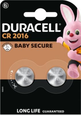 Pile DURACELL DL/CR 2016, pack de 2 unités