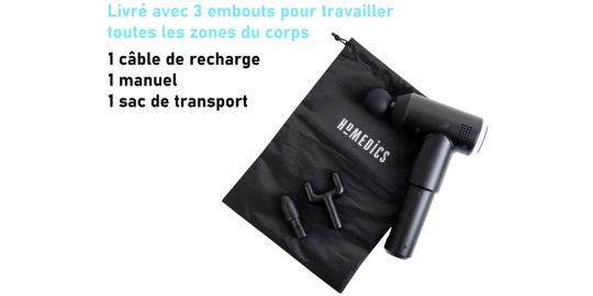 Masseur HOMEDICS par percussion PGM-200