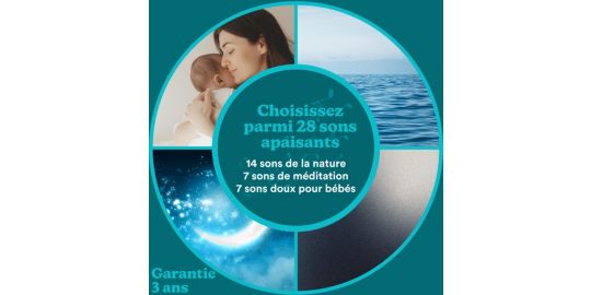Aide au sommeil HOMEDICS SOUND SLEEP AURA SPEAKER