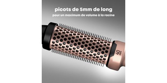 Brosse chauffante REVAMP Volume et Vagues Progloss 40mm Or