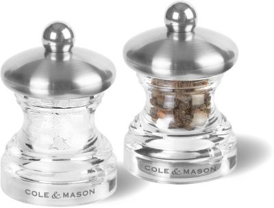 Duo moulins à poivre et sel COLE & MASON Button