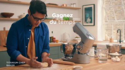 Voir la vidéo pour KENWOOD KVC85.009SI Titanium Chef Baker