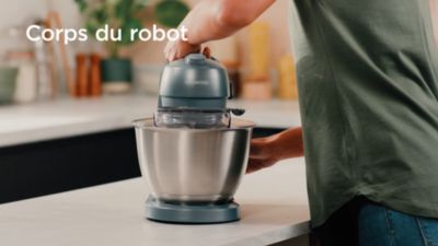 Voir la vidéo pour Robot pâtissier KENWOOD Go KZM35.000GY