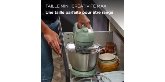 Robot pâtissier KENWOOD KITCHEN MACH GO COLLECTION KZM35.000GR