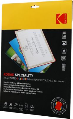 KODAK KODAK Colour Laminating Pouches KD-LMA4C