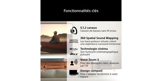 Barre de son SONY Bravia Theatre BAR7 + SUB7