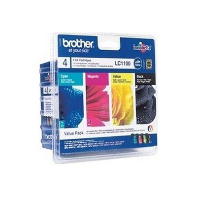 Cartouche d'encre BROTHER LC1100 (4 cartouches)