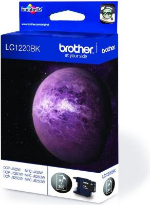 Cartouche d'encre BROTHER LC1220BKBP