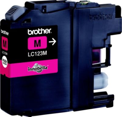 Cartouche d'encre BROTHER LC123 Magenta Cartouche d'encre BROTHER LC123 Magenta