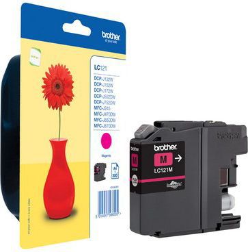 Cartouche d'encre BROTHER LC121MBP
