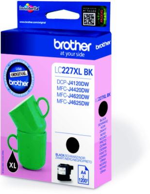 Cartouche d'encre BROTHER LC227 XL Noire Cartouche d'encre BROTHER LC227 XL Noire