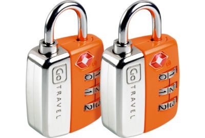 Cadenas GO TRAVEL Cadenas TSA à code (set de 2)2 couleurs