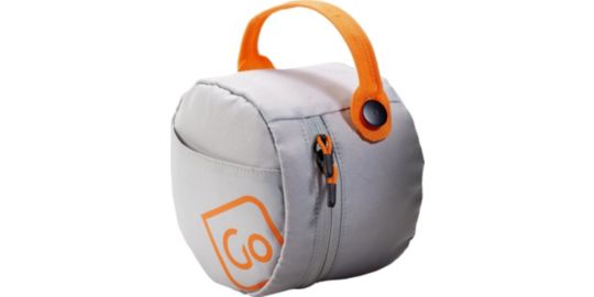 Coussin ergonomique GO TRAVEL pour oreiller de voyage orange