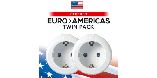 Adaptateur secteur GO TRAVEL Europe vers Etats Unis