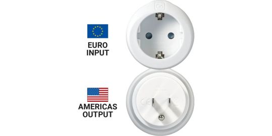 Adaptateur secteur GO TRAVEL Europe vers Etats Unis