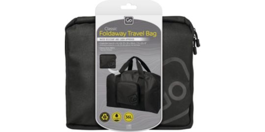 Sac de voyage GO TRAVEL sac de voyage pliable Noir