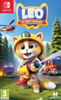 Jeu Switch JUST FOR GAMES Leo The Firefighter Cat Jeu Switch JUST FOR GAMES Leo The Firefighter Cat