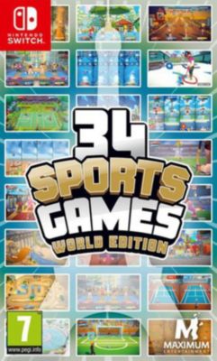 Jeu Switch MAXIMUM GAMES 34 Sports Games World Edition