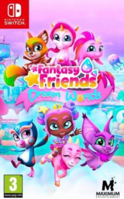 Jeu Switch MAXIMUM GAMES Fantasy Friends Dream Worlds + Cahier De