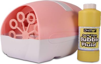 CHEEVALRY Machine à bulles pour enfant + liquide
