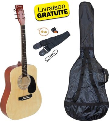 Jeu de lumières JOHNNY BROOKS Kit Guitare Acoustique Johnny Brook JB30