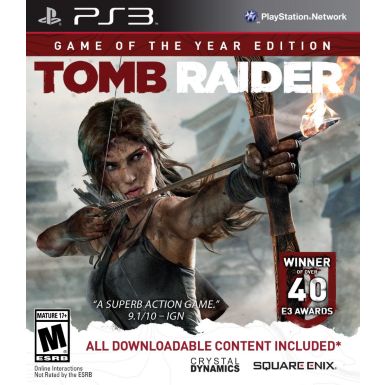 Jeu PS3 SQUARE ENIX Tomb Raider GOTY