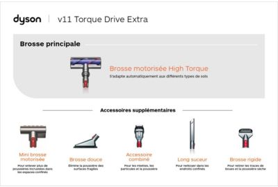 Aspi Balai DYSON V11 TORQUE DRIVE EXTRA