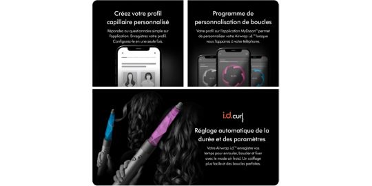 Fer multistyle DYSON Airwrap i.d cheveux raides à ondulés Edition Rouge et Or, édition spéciale fête des mères