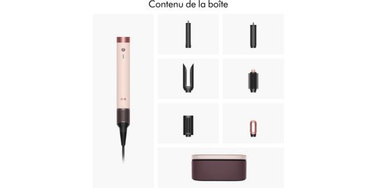 Fer multistyle DYSON Airwrap Co-anda 2x Cheveux raides à ondulés Rose Céramique