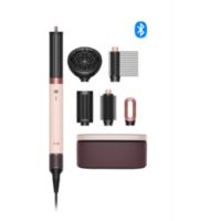 Location Fer multistyle DYSON Airwrap Co-anda 2x Cheveux bouclés à frisés Rose Céramique