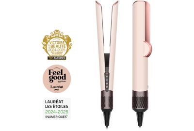 Lisseur séchant DYSON Airstrait Rose Céramique