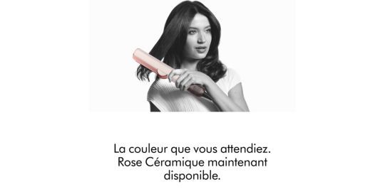 Lisseur séchant DYSON Airstrait Rose Céramique