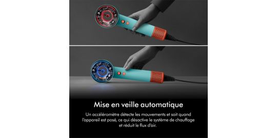 Sèche cheveux DYSON Supersonic Nural cheveux bouclés à frisés Rose Céramique