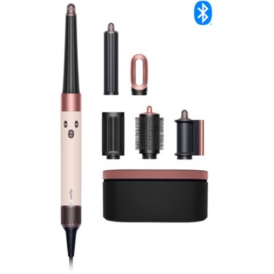 Location Fer multistyle DYSON Airwrap i.d.Cheveux raides à ondulés Rose Céramique 