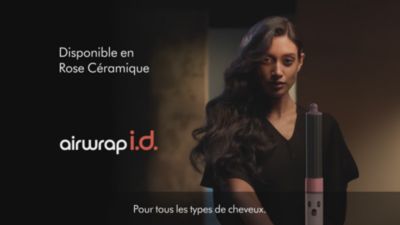 Voir la vidéo pour Fer multistyle DYSON Airwrap i.d.Cheveux raides à ondulés Rose Céramique