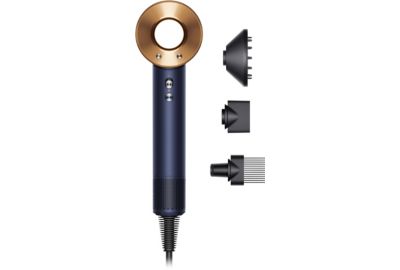 Sèche cheveux DYSON Supersonic cheveux bouclés à frisés -  bleu de Prusse cuivré