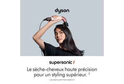 Sèche cheveux DYSON Supersonic R cheveux raides à ondulés rose céramique