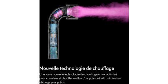 Sèche cheveux DYSON Supersonic R cheveux raides à ondulés rose céramique