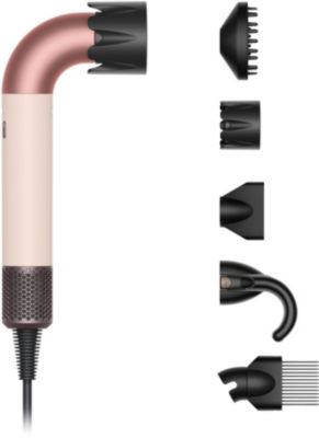Sèche Cheveux Dyson Supersonic R Cheveux Bouclés À Frisés Rose Céramique