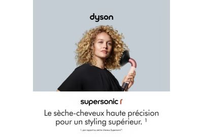 Sèche cheveux DYSON Supersonic R Cheveux bouclés à frisés Rose Céramique