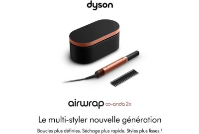 Fer multistyle DYSON Airwrap Co-anda 2x Cheveux bouclés à frisés Soie Ambré