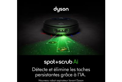 Robot Aspirateur Laveur DYSON Spot+Scrub AI