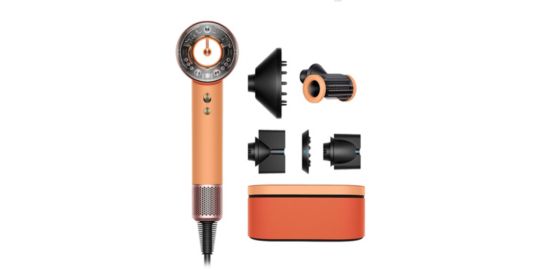 Sèche cheveux DYSON Supersonic Nural cheveux raides à ondulés Céramique Abricot