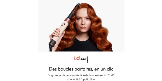 Fer multistyle DYSON Airwrap i.d. cheveux bouclés à frisés Céramique Abricot