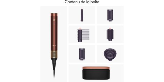 Fer multistyle DYSON Airwrap Co-anda 2x T3T4 Prune cuivrée