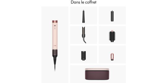 Fer multistyle DYSON Airwrap Co-anda 2x Rose céramique raides