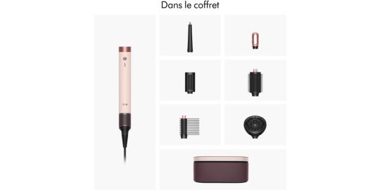 Fer multistyle DYSON Airwrap Co-anda 2x Rose Ceramique bouclé