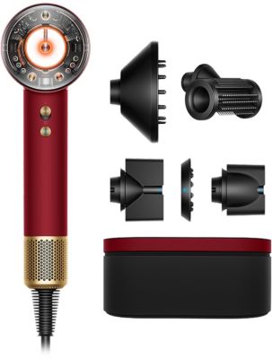 Sèche cheveux DYSON Supersonic Nural cheveux raides à ondulés Edition Rouge et Or, édition spéciale fête des mères