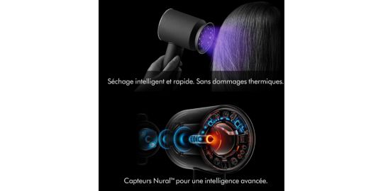Sèche cheveux DYSON Supersonic Nural cheveux raides à ondulés Edition Rouge et Or, édition spéciale fête des mères
